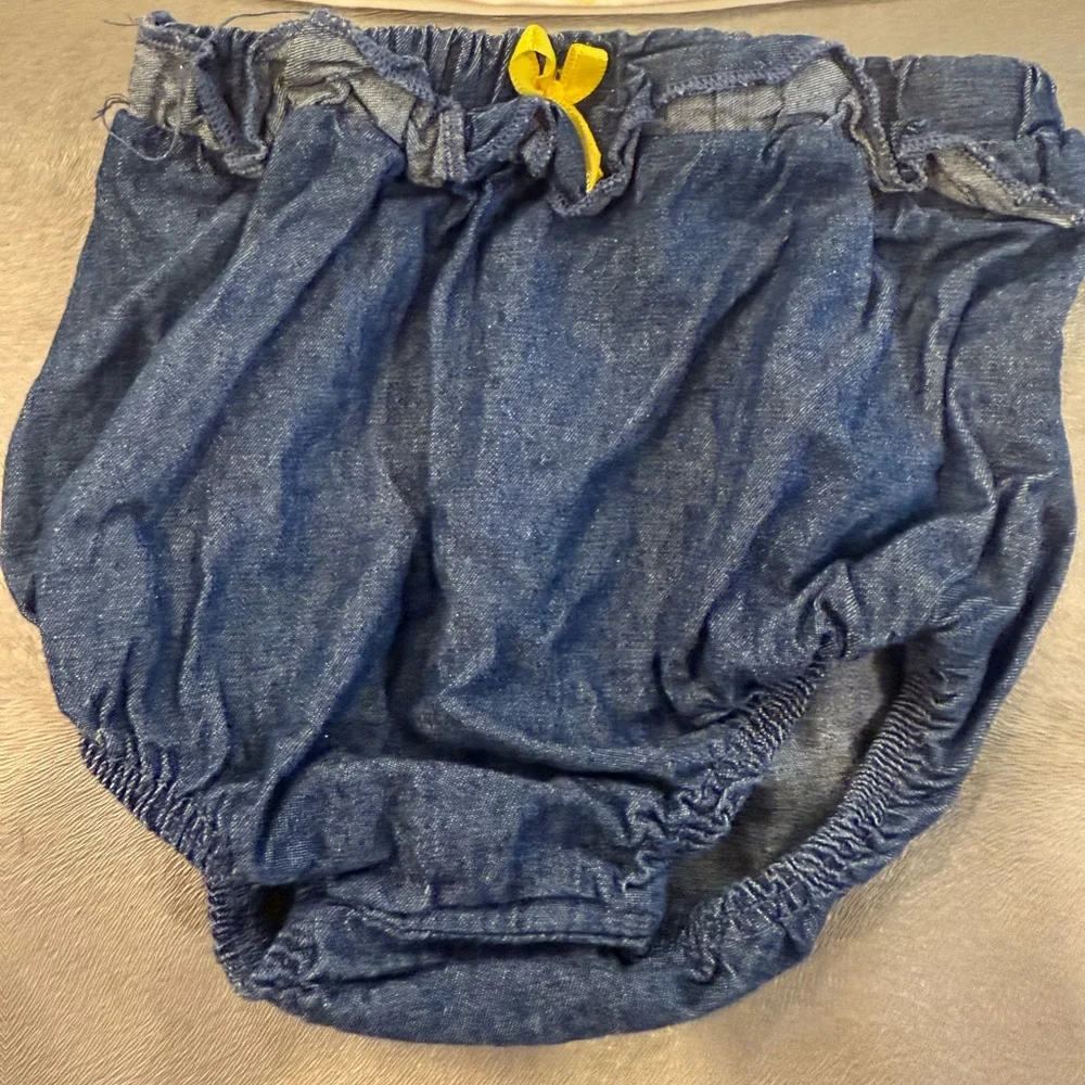 Tahari baby Yellow and Blue Kids Outfit. Size 12 months